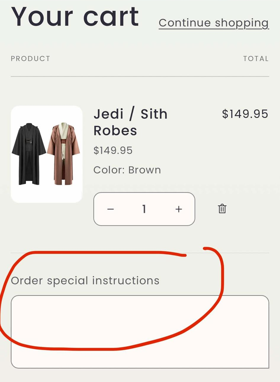 Jedi / Sith Robes